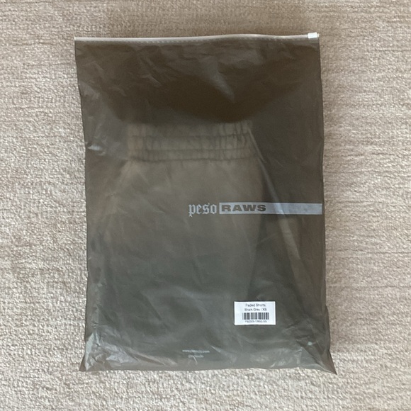 PESO Oversized Fated Shorts , Shark Gray - Picture 11 of 12